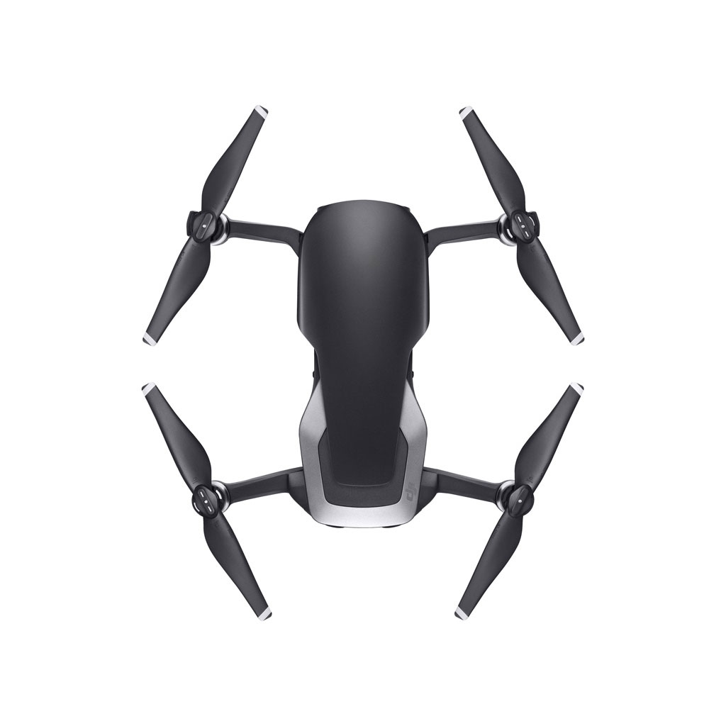 DJI Mavic Air Fly More Combo Onyx Black - Cuadricóptero, Drone con Cámara de 3-axis Gimbal, Pixeles efectivos: 12MP, Sensor 1/2.3, 4K UHD, Incluye: Maletín, 6x Hélices, 1x Protector de Hélice, 3x Baterías, Control Remoto, Cargador, Estuche, Negro