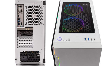 Skytech Archangel - Ordenador de sobremesa para videojuegos - RYZEN 5 2600X 6-Core 3.6 GHz, GTX 1660 6G, 500 GB SSD, 16 GB DDR4 3000 MHz, ventiladores RGB, Windows 10 Home - Desktop