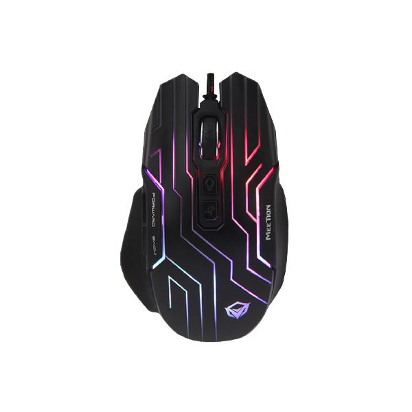 Meetion GM22 Mouse Gaming - RGB / 4800Dpi / Negro