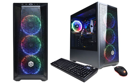 CyberpowerPC Gamer Xtreme VR Gaming PC, Intel i5-10400F 2.9GHz, GeForce GTX 1660 Super 6GB, 8GB DDR4, 500GB NVMe SSD, WiFi Ready & Win 10 Home (GXiVR8060A10) - Desktop CyberpowerPC Gamer Xtreme VR Gaming PC, Intel i5-10400F 2.9GHz, GeForce GTX 1660 Super 6GB, 8GB DDR4, 500GB NVMe SSD, WiFi Ready & Win 10 Home (GXiVR8060A10) - Desktop